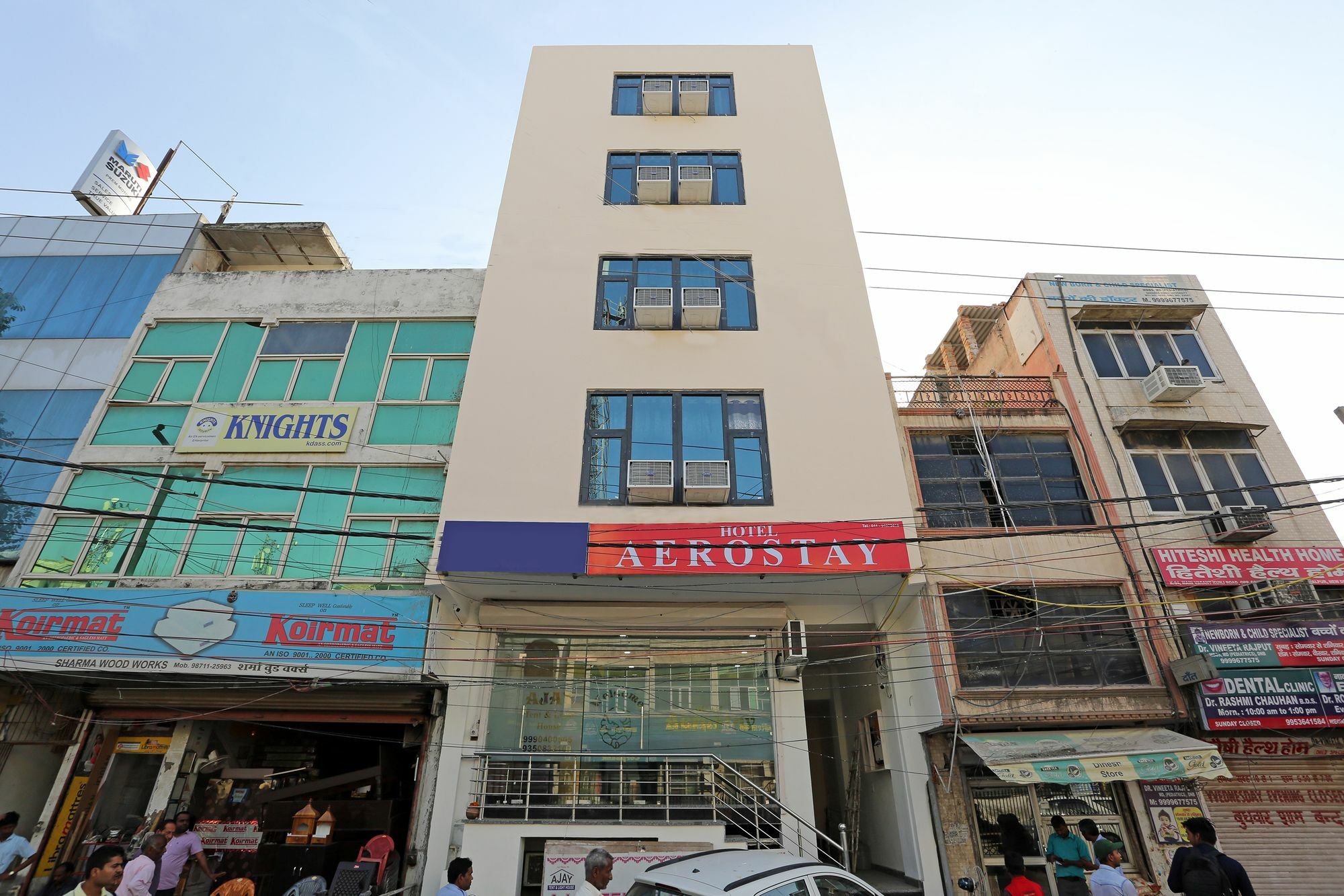 Hotel Aero Stay New Delhi Exterior photo
