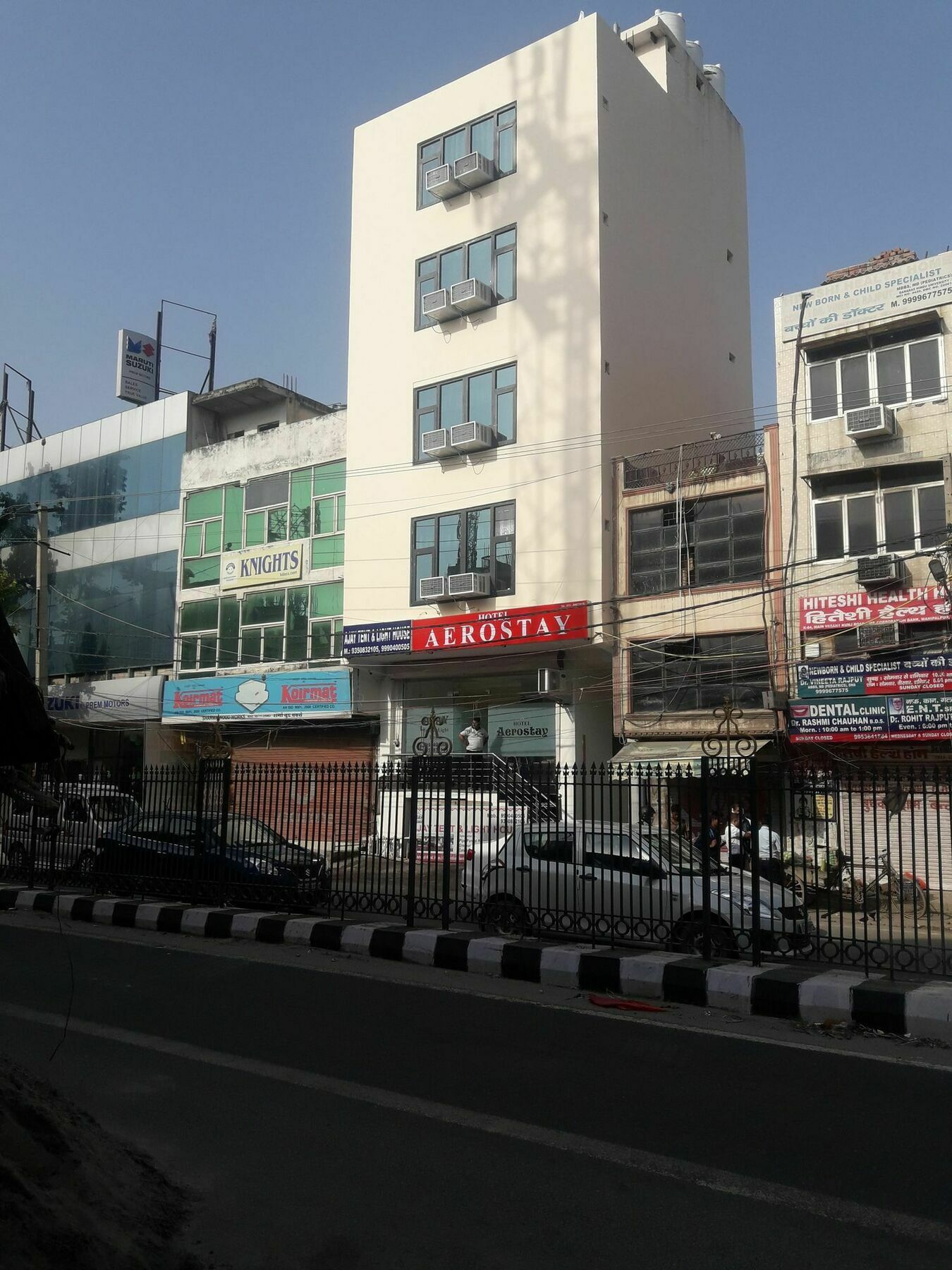 Hotel Aero Stay New Delhi Exterior photo